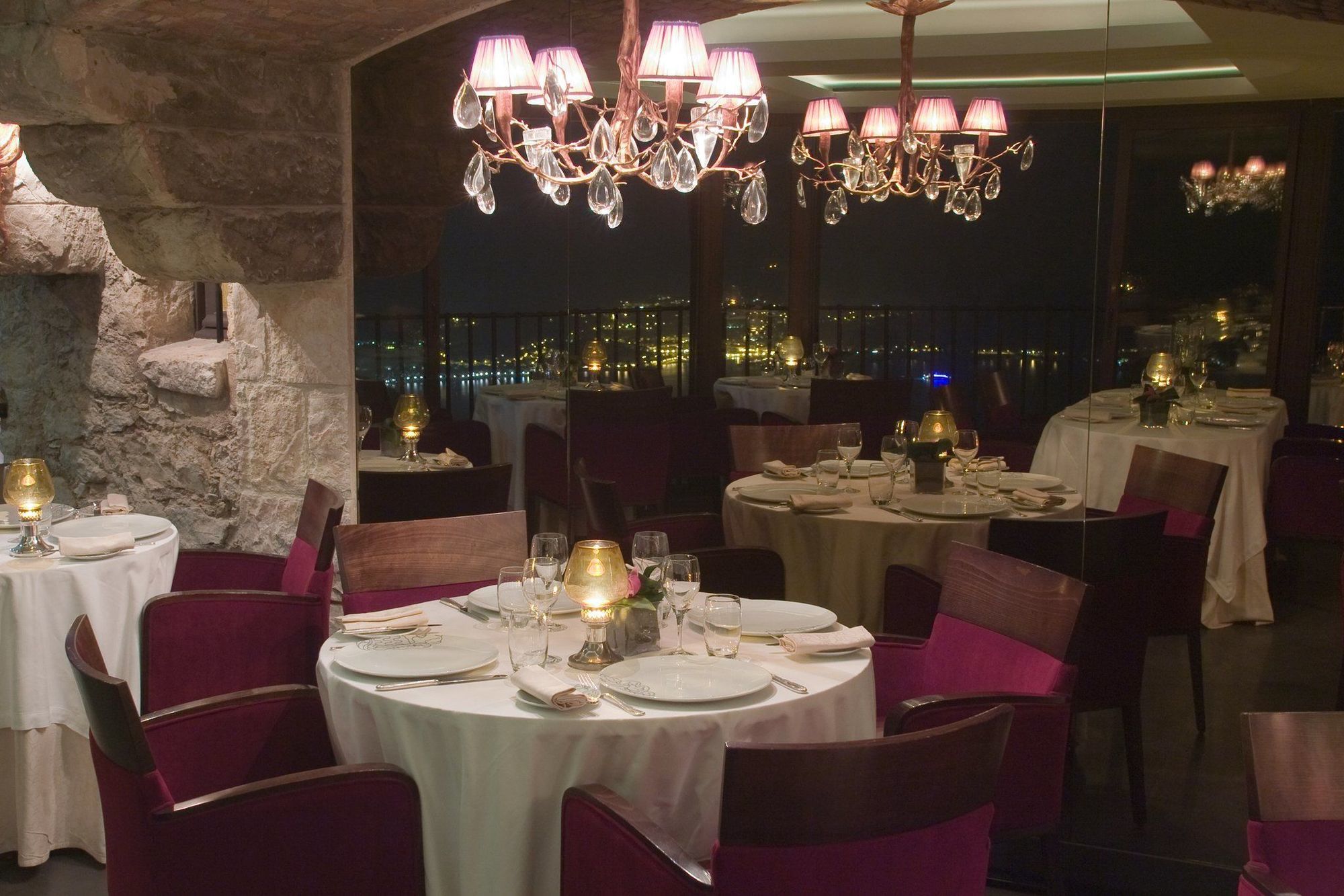 Chateau Eza Èze Restaurace fotografie